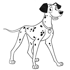 101 Dalmations Coloring Pages