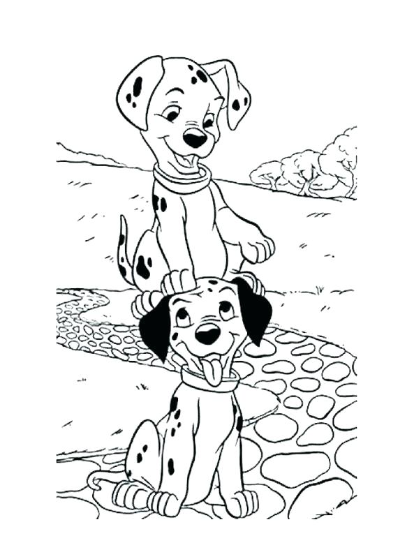 101 Dalmations Coloring Pages Coloring Page Free Download Coloring 593x768 101 Dalmations Coloring Pages Coloring Page Free Download Coloring