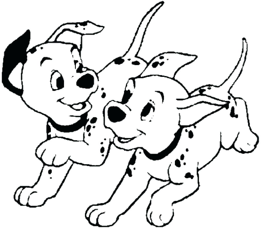 101 Dalmatians Coloring Pages 1024x890 101 Dalmatians Coloring Pages