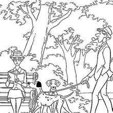 101 Dalmatians Coloring Pages 220x220 101 Dalmatians Coloring Pages