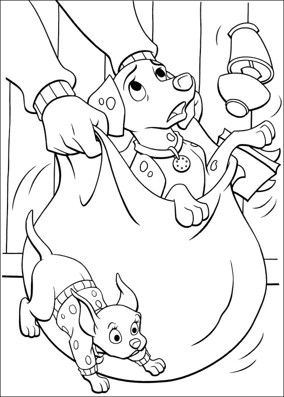 102 Dalmatians 24 Coloring Page 567x794 102 Dalmatians 24 Coloring Page