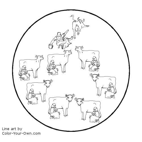 500x500 12 Days Of Christmas