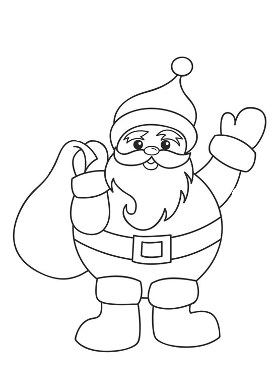 550x775 Christmas Coloring Pages For 2 Year Olds