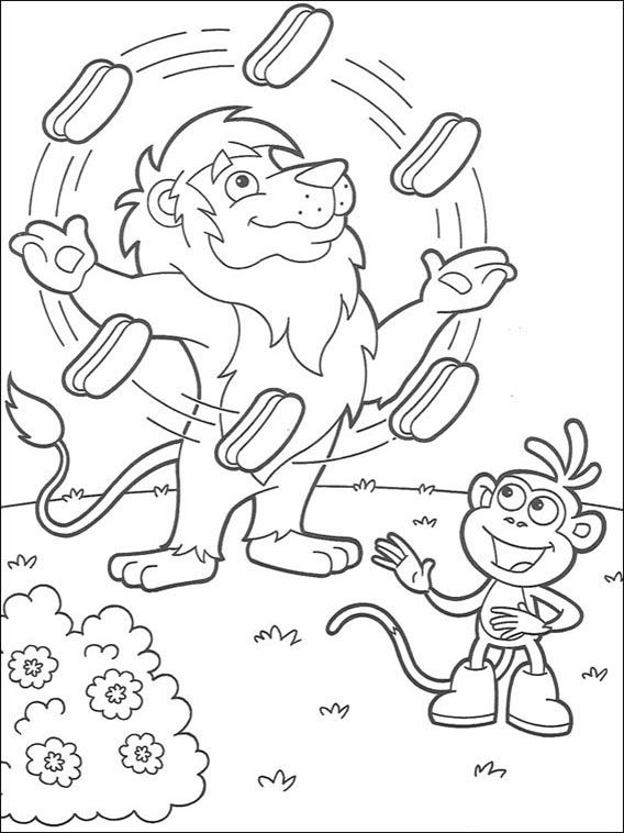 Dora The Explorer Coloring Pages 123 Colouring Pages 568x758 Dora The Explorer Coloring Pages 123 Colouring Pages