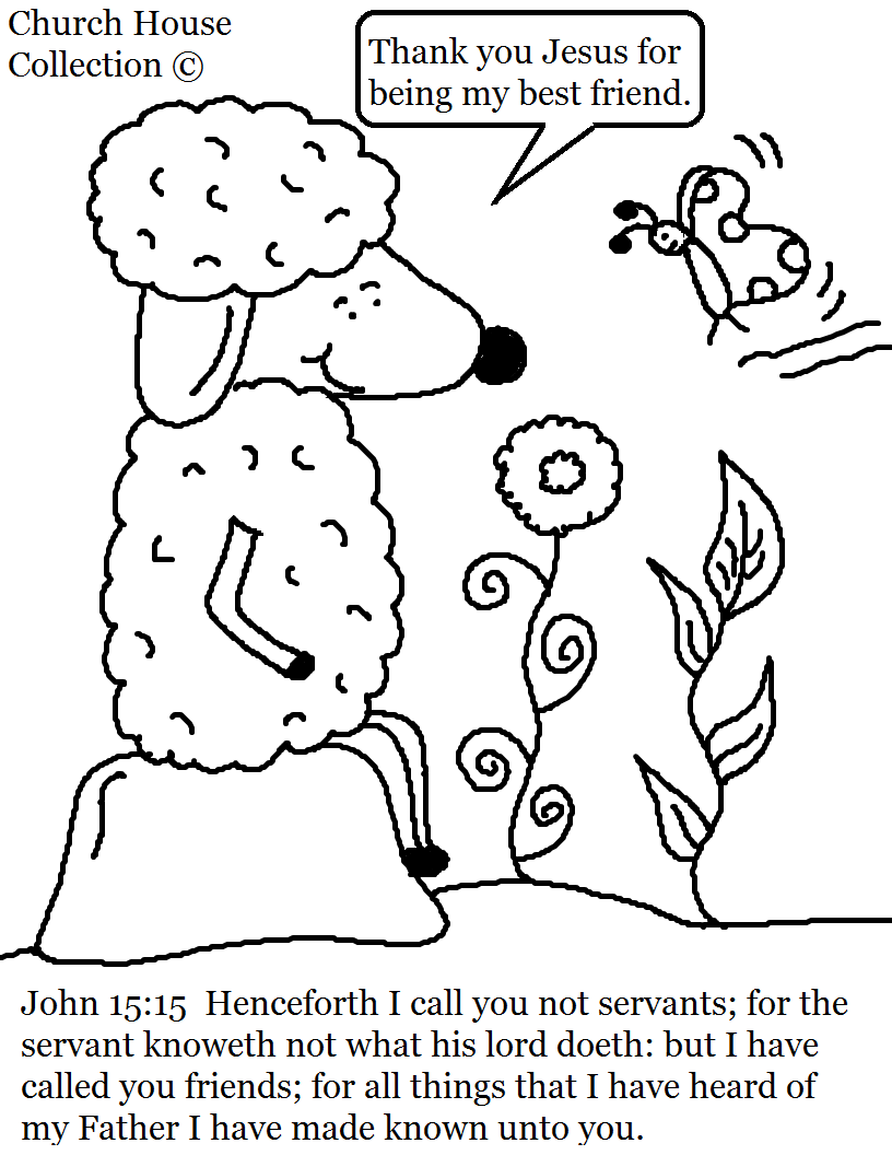 816x1056 Church House Collection Blog John 1515 Sheep Coloring Page