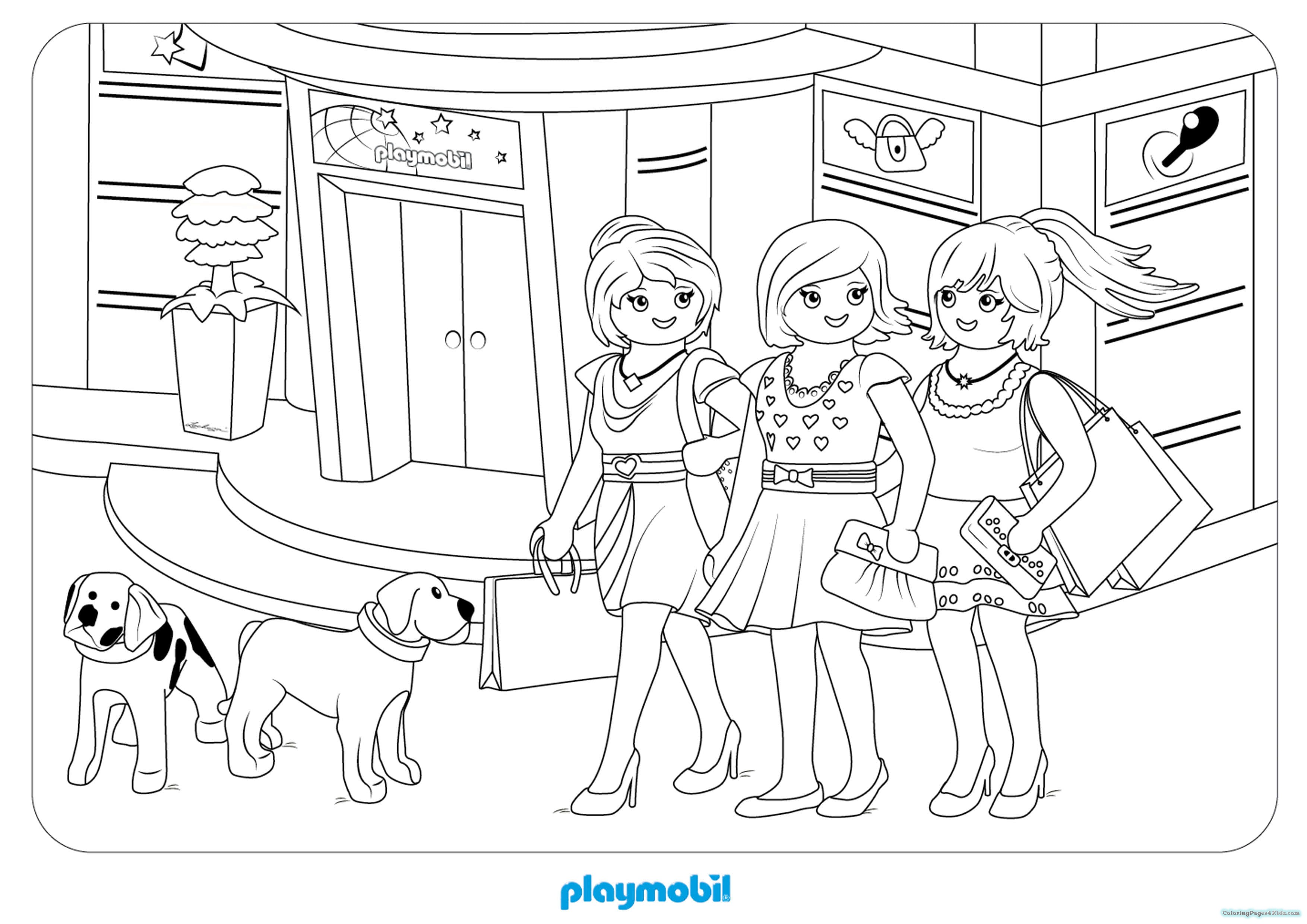 3508x2480 Playmobil Coloring Pages Coloring Pages For Kids