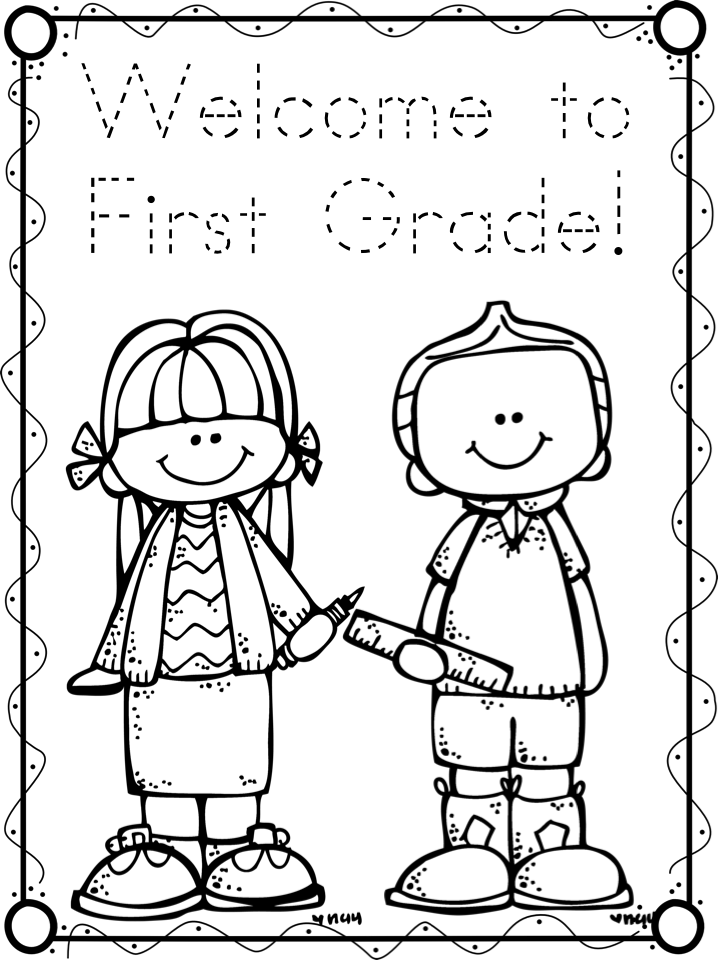 720x960 First Grade Coloring Pages