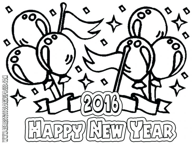Happy New Year Coloring Pictures 2015 Years Pages Doodle Art Alley 728x546 Happy New Year Coloring Pictures 2015 Years Pages Doodle Art Alley