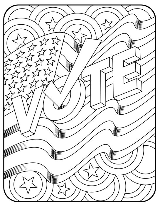 Presidential Election Coloring Pages 545x696 Presidential Election Coloring Pages