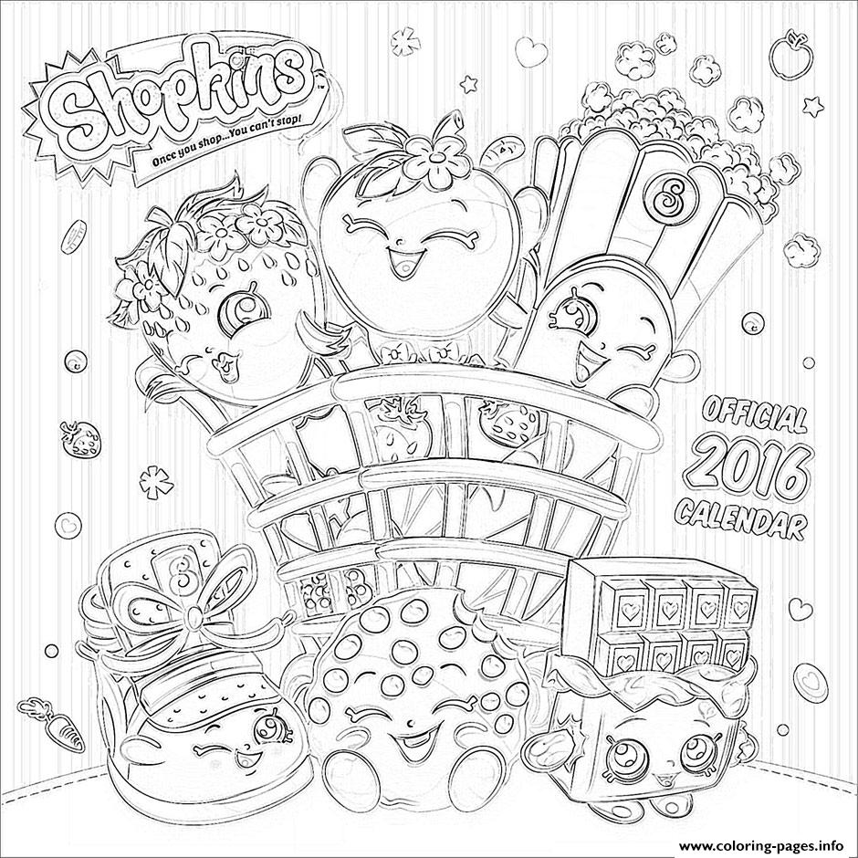 Print Shopkins Official 2016 Coloring Pages Kids Colouring 940x940 Print Shopkins Official 2016 Coloring Pages Kids Colouring