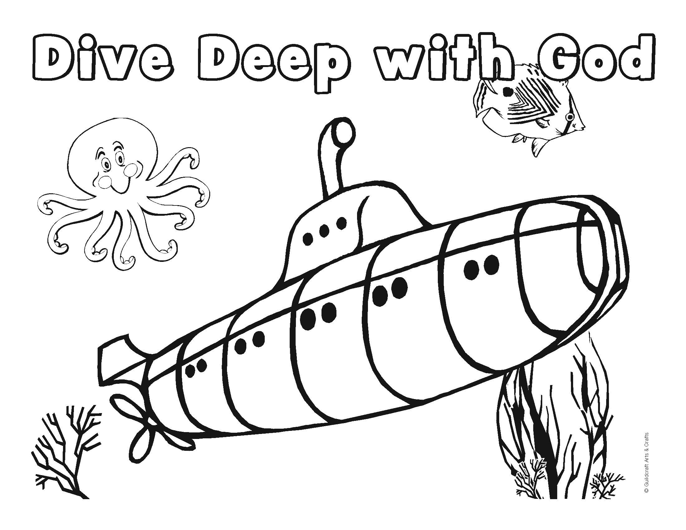Underwater Coloring Pages To Download And Print For Free 2200x1700 Underwater Coloring Pages To Download And Print For Free