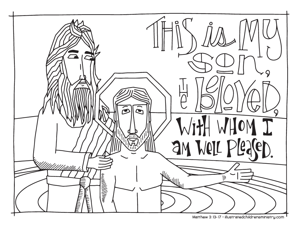 Bible Story Coloring Pages Winter 2016 2017 Illustrated 1024x792 Bible Story Coloring Pages Winter 2016 2017 Illustrated