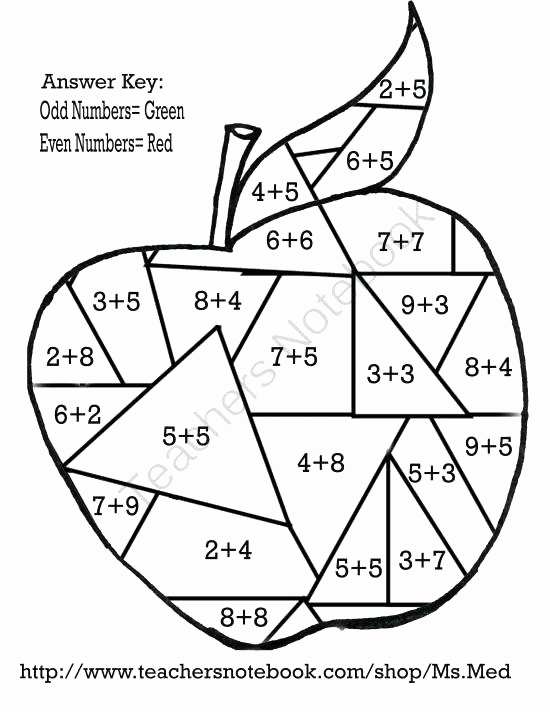 550x712 Addition Coloring Pages 2nd Grade Pictures 3rd Grade Coloring