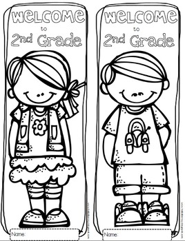 268x350 Free Welcome To Any Grade {Pre K Through 6th Grade} Coloring Sheets