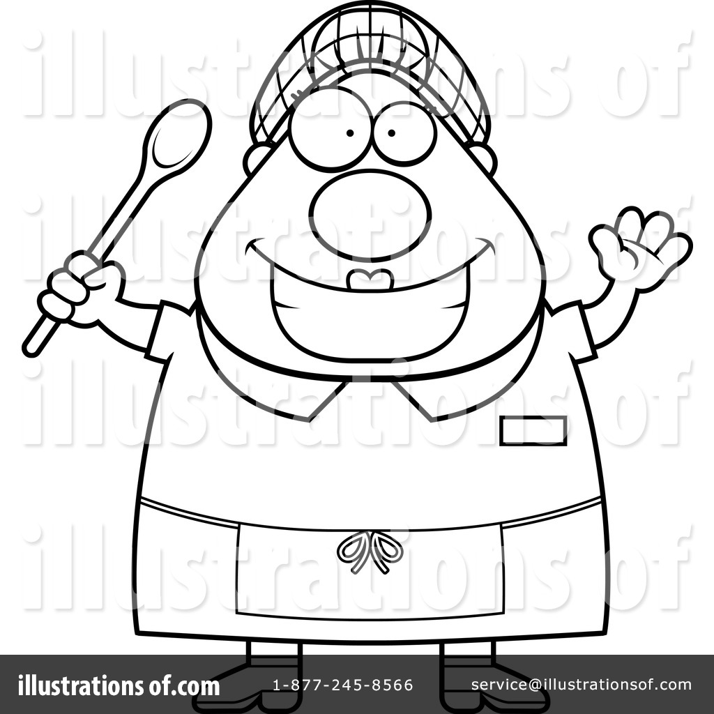 1024x1024 Lunch Lady Clipart