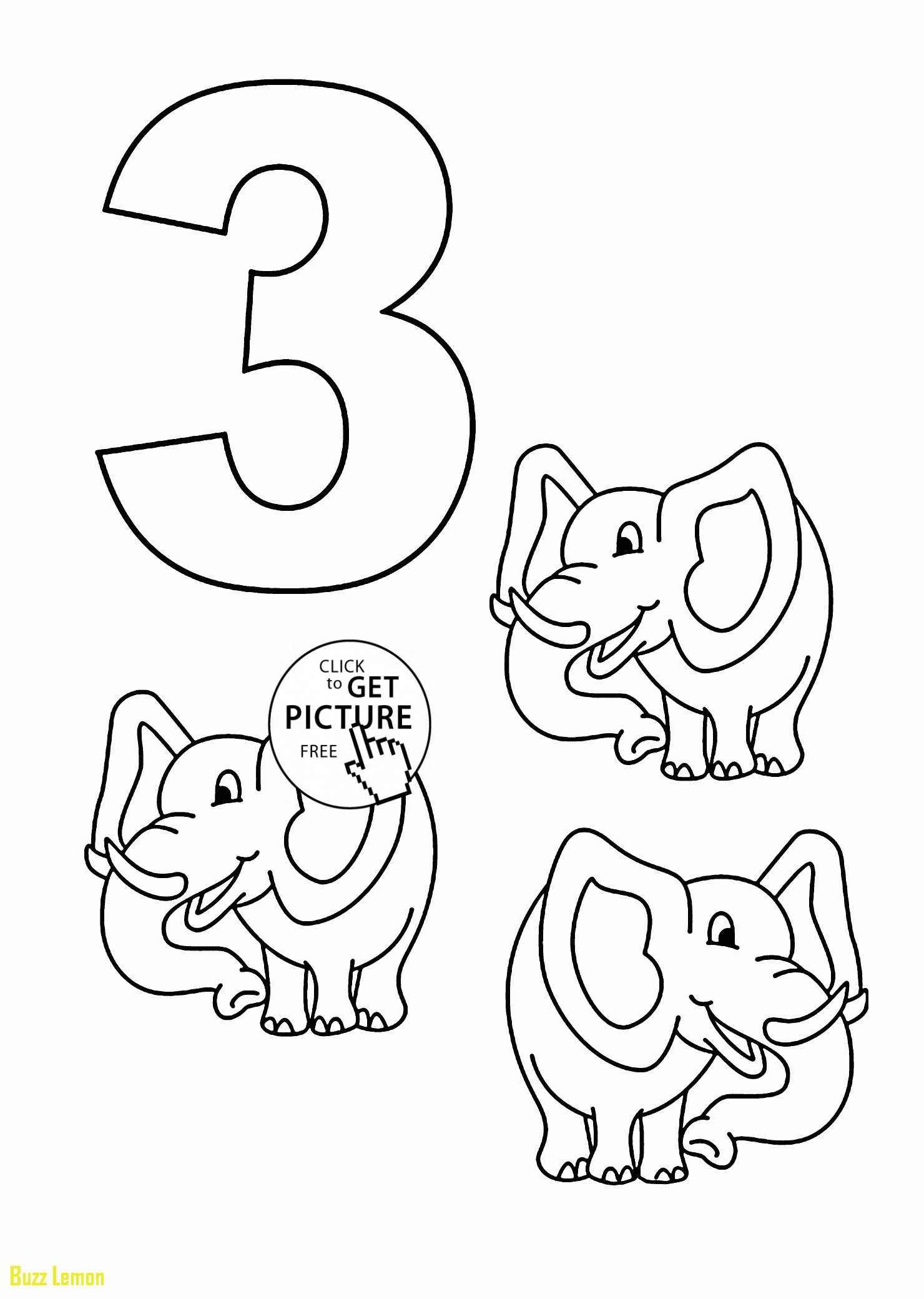 Luxury Number 3 Coloring Page Buzz Coloring 1480x2080 Luxury Number 3 Coloring Page Buzz Coloring