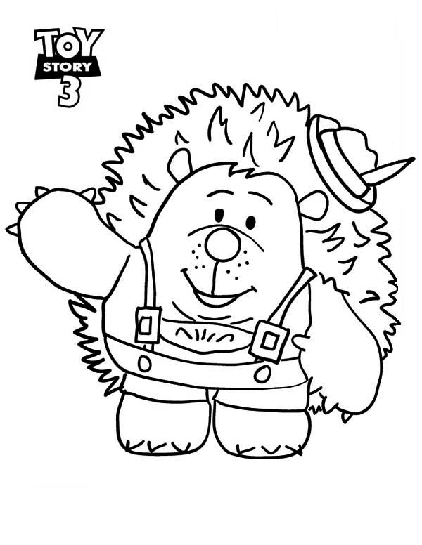 Meet Mr Pricklepants In Toy Story 3 Coloring Page 600x776 Meet Mr Pricklepants In Toy Story 3 Coloring Page