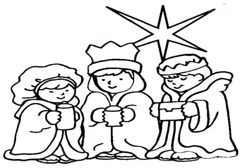 476x333 Wise Men Coloring Pages The 3 Kings Coloring Page Ministry Deals
