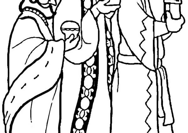 3 Kings Coloring Page at GetColorings.com | Free printable colorings ...