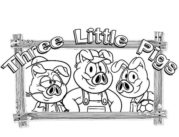 Story Of Three Little Pigs Coloring Pages Batch Coloring 600x460 Story Of Three Little Pigs Coloring Pages Batch Coloring