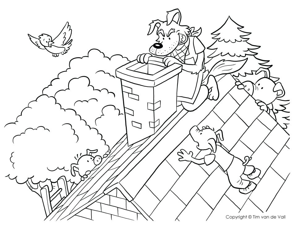 Three Little Pigs Coloring Pages Free Printable Coloring Three 948x732 Three Little Pigs Coloring Pages Free Printable Coloring Three
