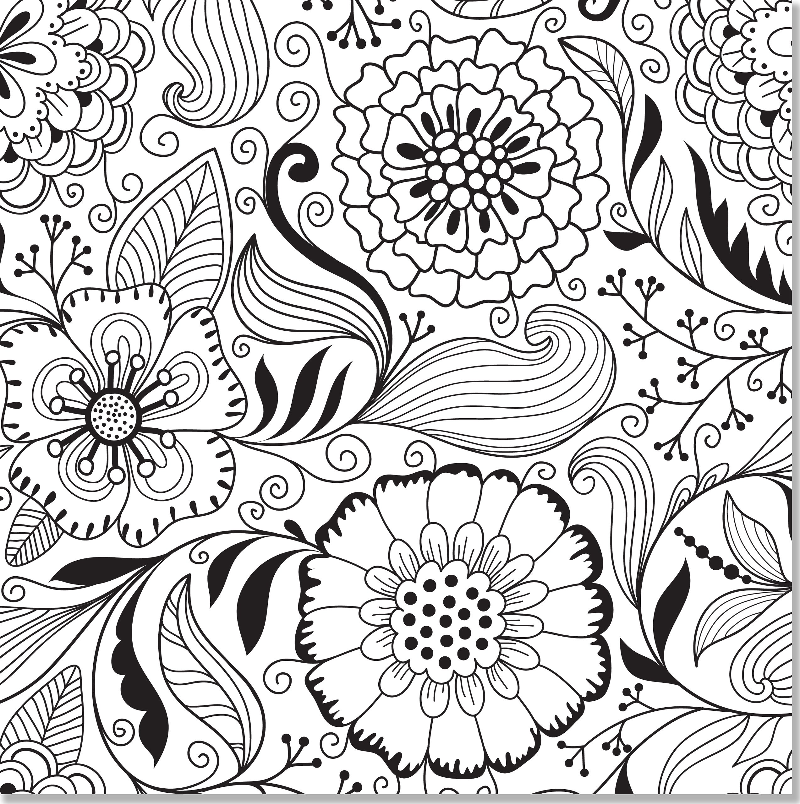 Adult Free Coloring Pages 2546x2560 Adult Free Coloring Pages