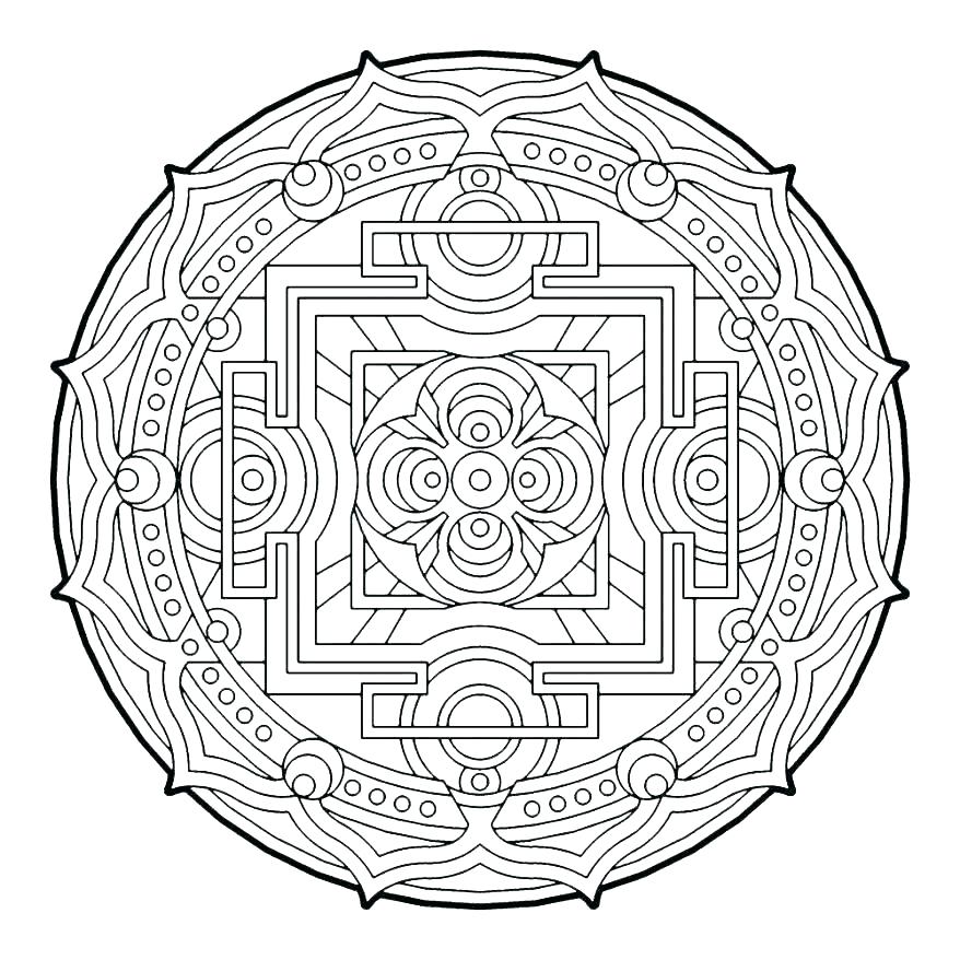 878x878 3d Brain Anatomy Online Unique Free Coloring Pages Of Mosaic