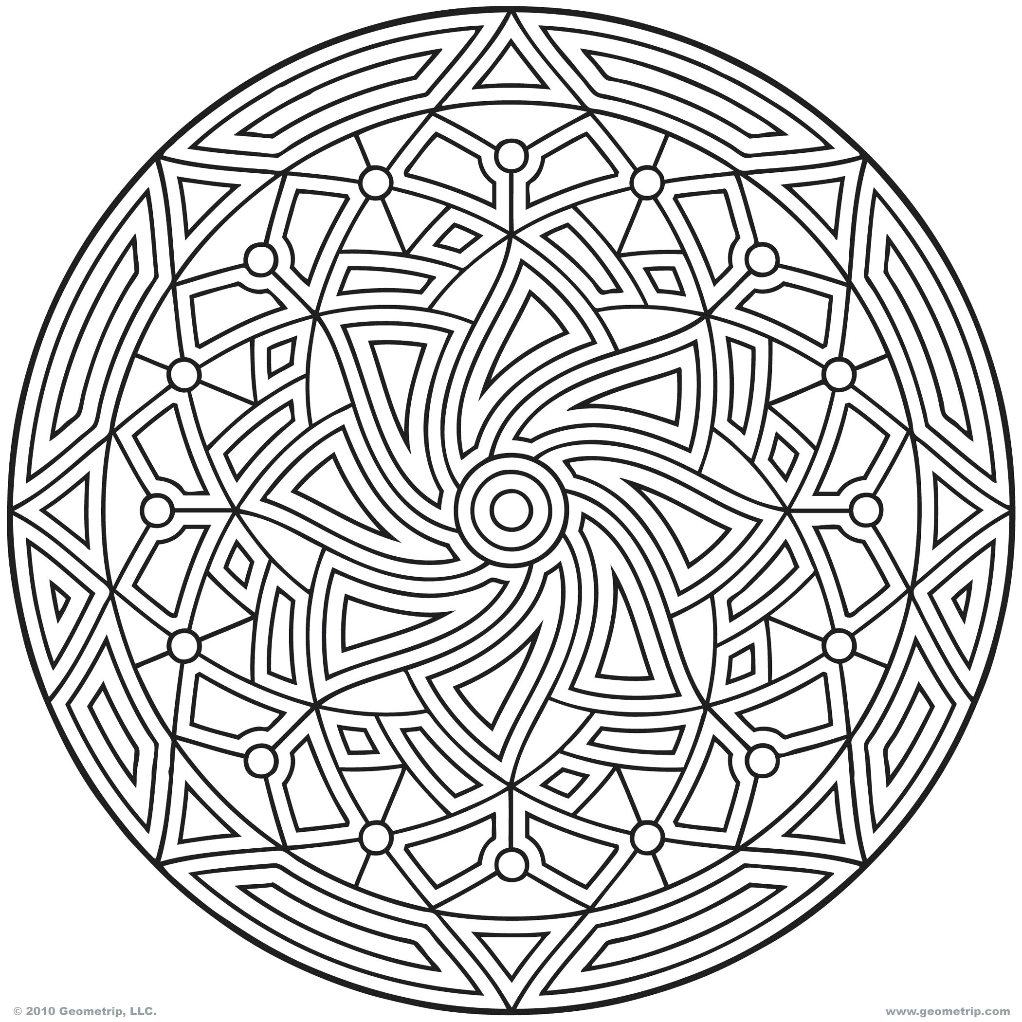 Geometric Design Coloring Pages Designs Page Free Art 3d Printable 2100x2100 Geometric Design Coloring Pages Designs Page Free Art 3d Printable
