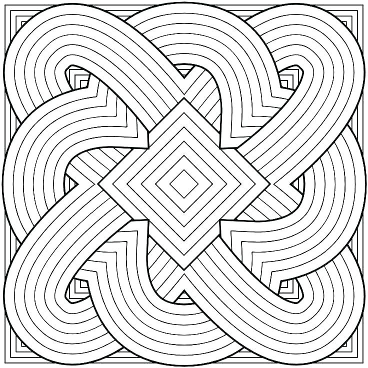 Geometric Design Coloring Pages Geometric Colouring Pages 3d 736x736 Geometric Design Coloring Pages Geometric Colouring Pages 3d