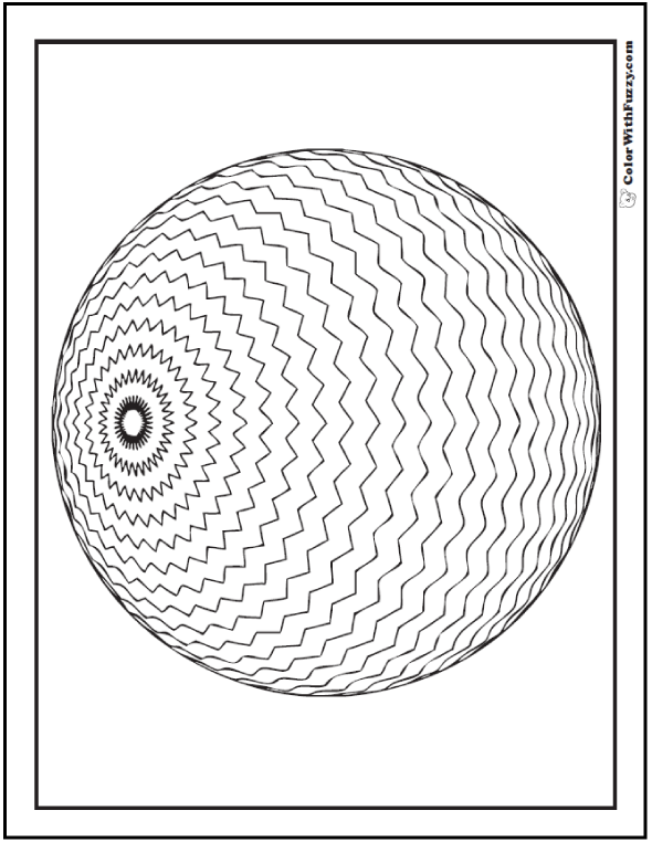 3d Geometric Design Coloring Pages 590x762 3d Geometric Design Coloring Pages
