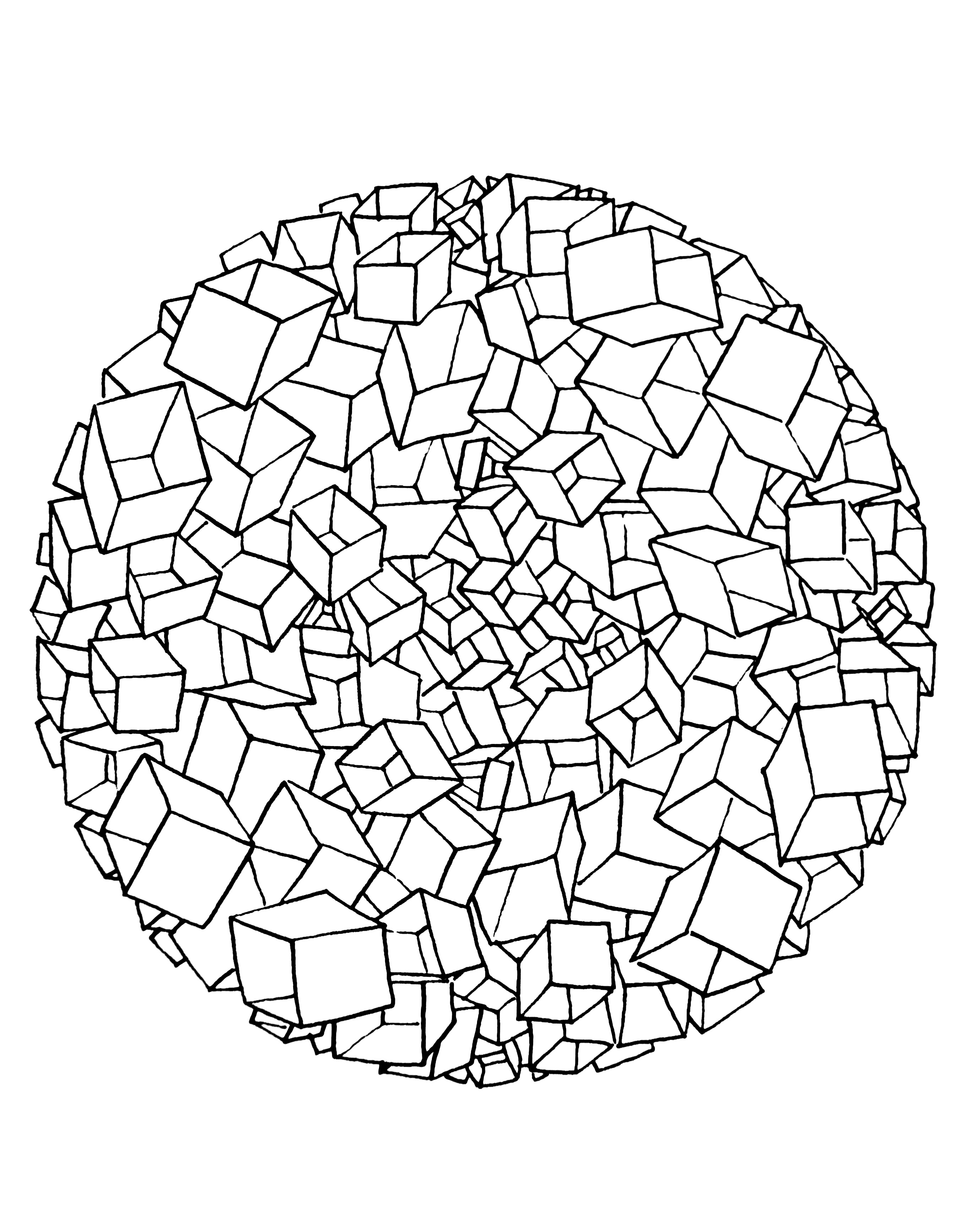 Printable Free Coloring Page Free Mandala To Color Cubes 3d It S 2759x3452 Printable Free Coloring Page Free Mandala To Color Cubes 3d It S