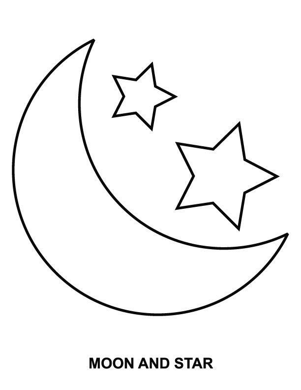 Coloring Pages Of Sun Moon And Stars 1 Moon Coloring Pages 612x792 Coloring Pages Of Sun Moon And Stars 1 Moon Coloring Pages