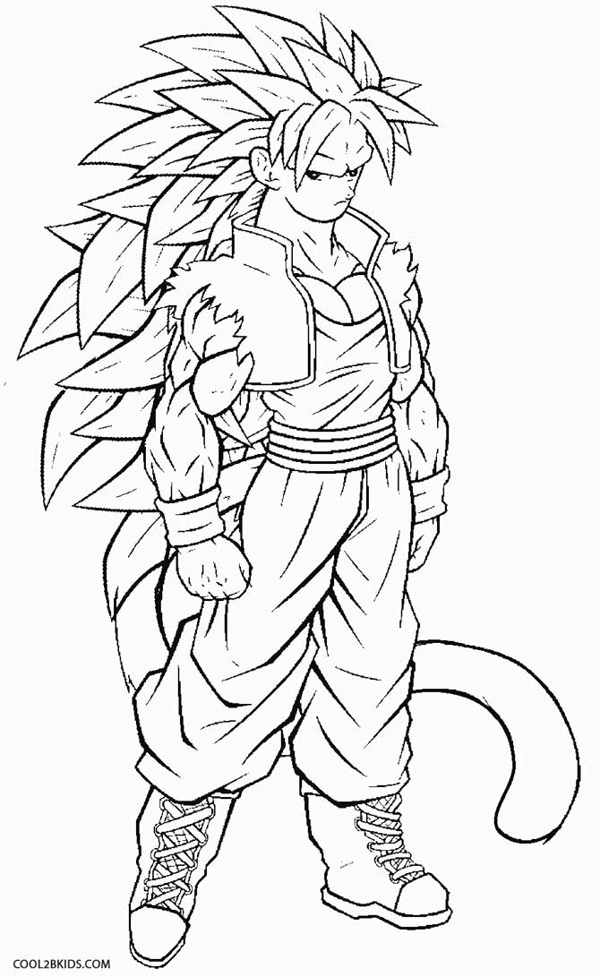 Printable Goku Coloring Pages For Kids Cool2bkids 670x1091 Printable Goku Coloring Pages For Kids Cool2bkids
