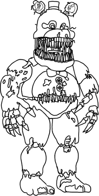 Colouring 4 All Fnaf 4 Colouring Sheets Fnaf Phone Guy Colouring 320x628 Colouring 4 All Fnaf 4 Colouring Sheets Fnaf Phone Guy Colouring