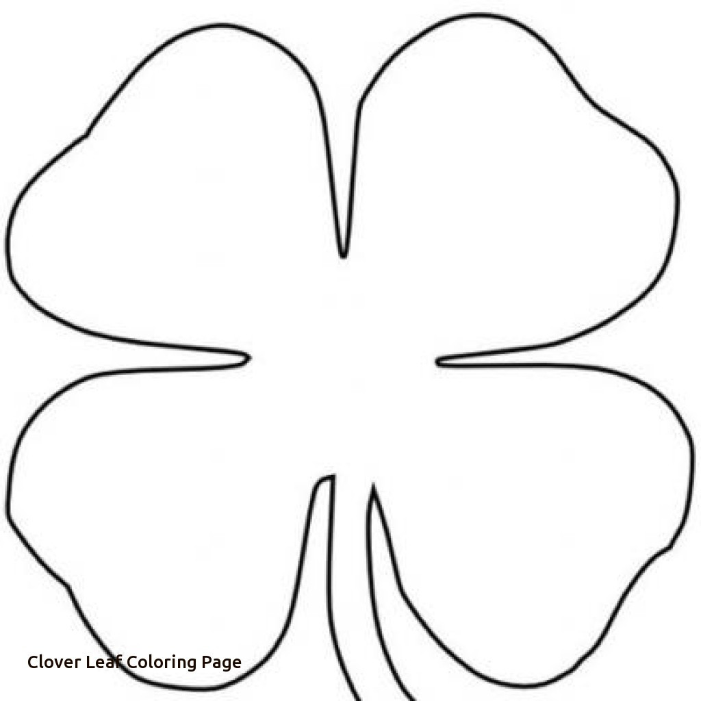 Four 4 Leaf Clover Coloring Page Free Pages Pi Ikea For Alluring 1024x1024 Four 4 Leaf Clover Coloring Page Free Pages Pi Ikea For Alluring