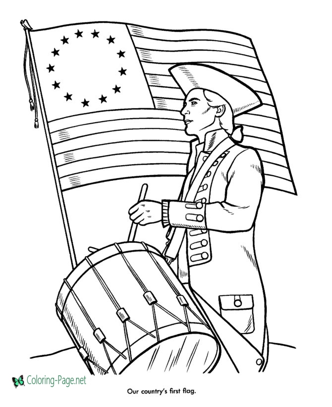 670x820 4th Of July Coloring Pages