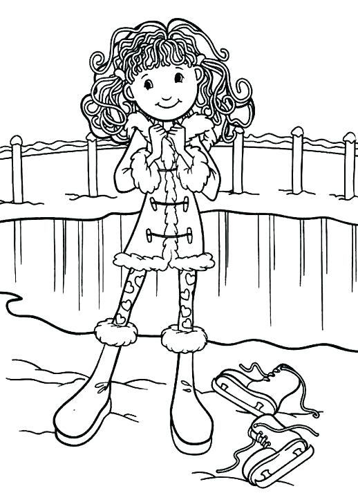518x713 Season Coloring Pages 7 Best Images Of 4 Seasons Coloring Pages