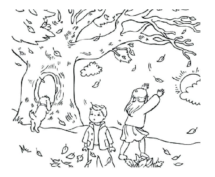 736x605 Seasons Coloring Page 4 Seasons Coloring Pages Printable 4 Seasons