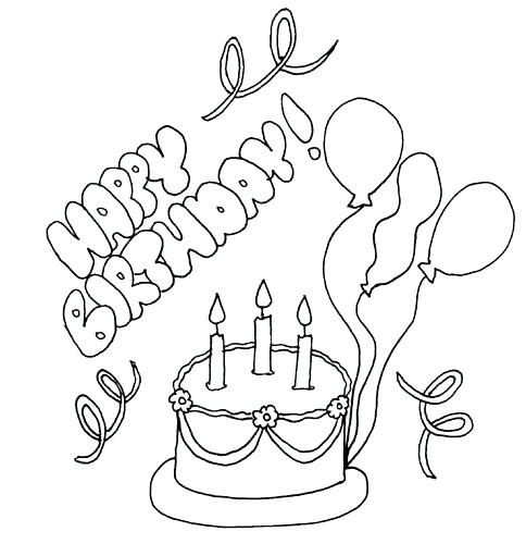 Happy Birthday Coloring Pages Printable Happy Birthday Card Happy 484x500 Happy Birthday Coloring Pages Printable Happy Birthday Card Happy