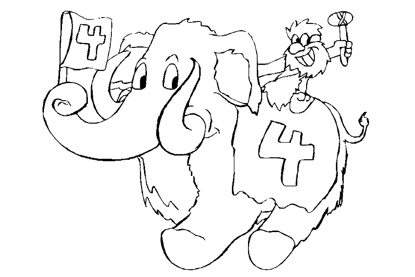 Happy Birthday Coloring Pages To Color In On Your Birthday 850x567 Happy Birthday Coloring Pages To Color In On Your Birthday