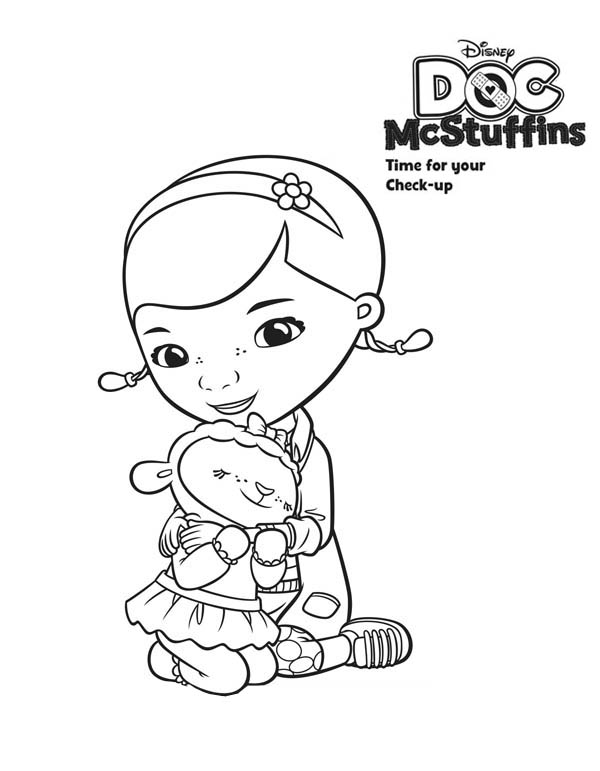 Doc Mcstuffins Coloring Pages Here Home Doc Mcstuffins Lambie 600x771 Doc Mcstuffins Coloring Pages Here Home Doc Mcstuffins Lambie