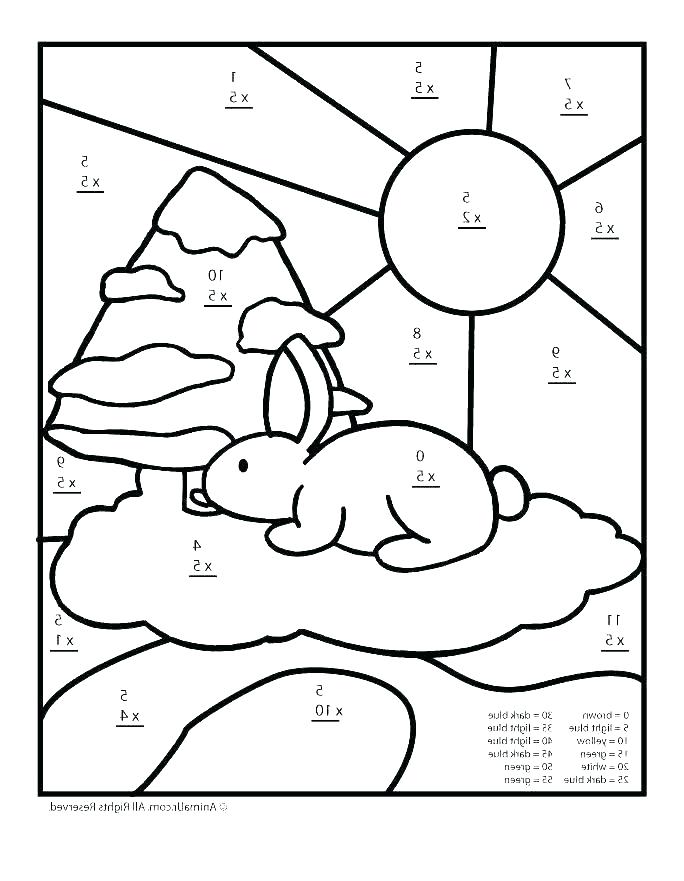 684x881 4th Grade Math Coloring Sheets Math Coloring Pages Math Coloring