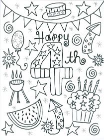 4th Of July Coloring Page Independence Day Theme Weekly Home 209x280 4th Of July Coloring Page Independence Day Theme Weekly Home