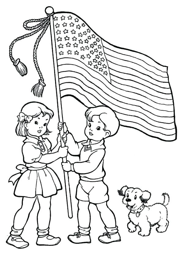 595x842 4th Of July Coloring Pages Printable 4 Coloring Pages Printable