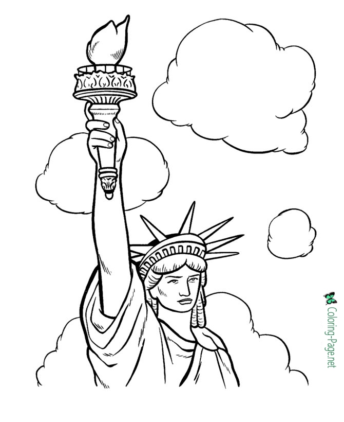 670x820 4th Of July Coloring Pages