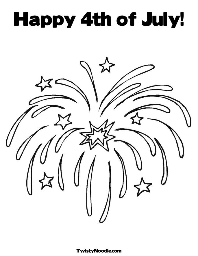4th Of July Coloring Pages 685x886 4th Of July Coloring Pages