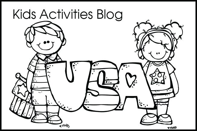 4th Of July Coloring Pages Toddlers Fourth Of Pictures 652x434 4th Of July Coloring Pages Toddlers Fourth Of Pictures