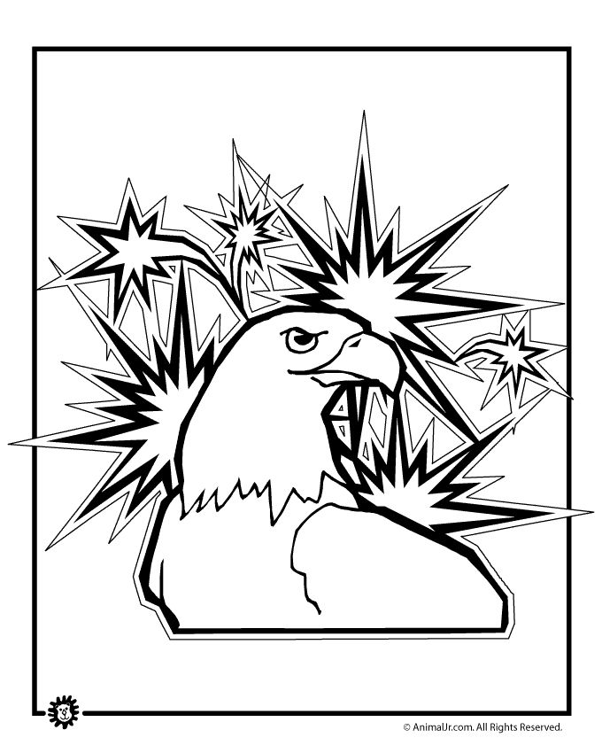 680x850 4th Of July Coloring Pages For Adults 4th Of July Banner And Hat