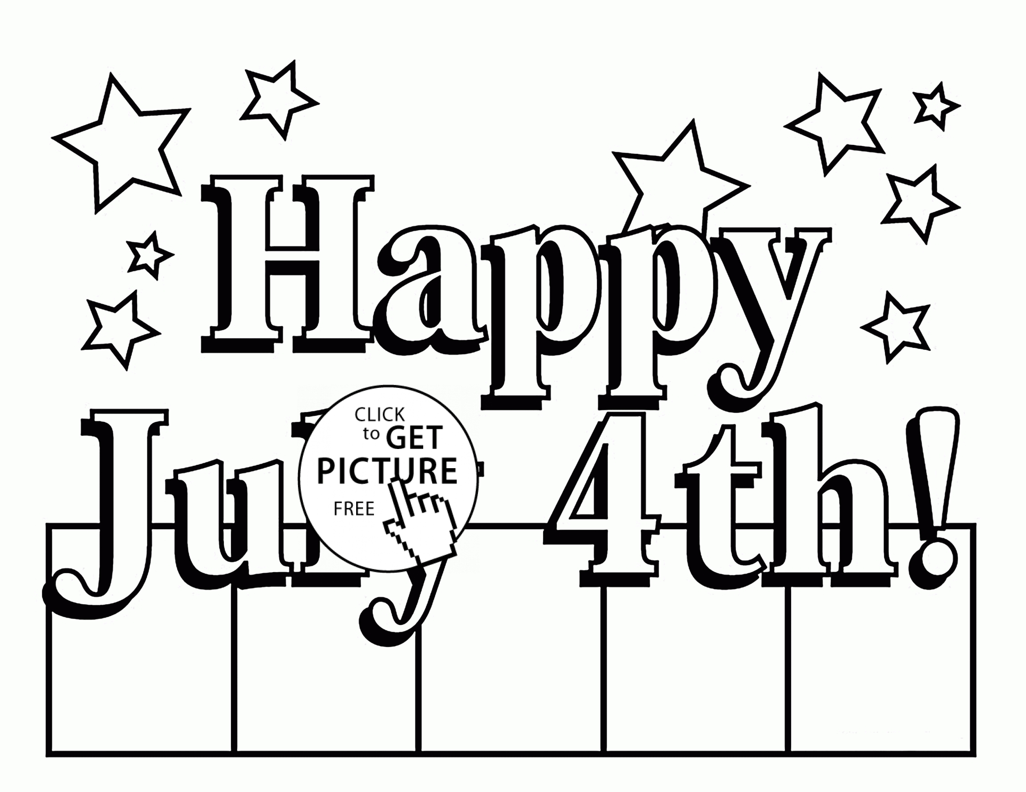4th Of July Coloring Pages To Print at GetColorings.com | Free ...