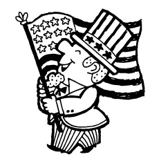 230x230 Top 35 Free Printable 4th Of July Coloring Pages Online